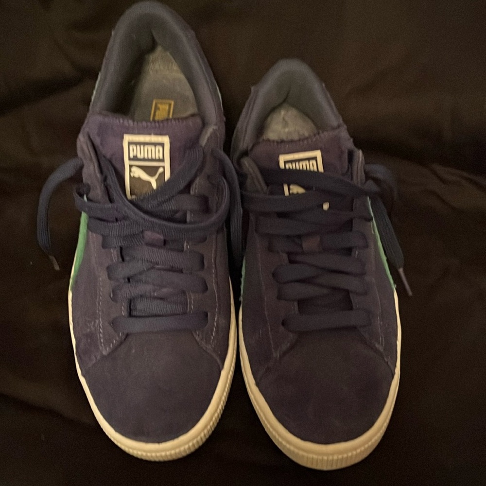Suede Puma sneakers